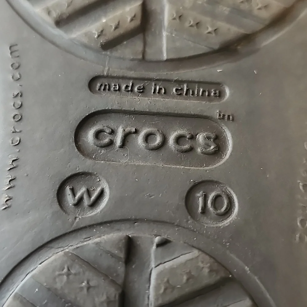 Crocs Patricia II Brown Tan Strappy Wedge Sandals Women’s Size 10